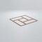 Ekena Millwork Large Sheffield Decorative Fretwork Wood Wall Panels, Red Oak, 23 3/8"W x 23 3/8"H x 3/8"T WALW24X24X0375SHFRO - alternate 4
